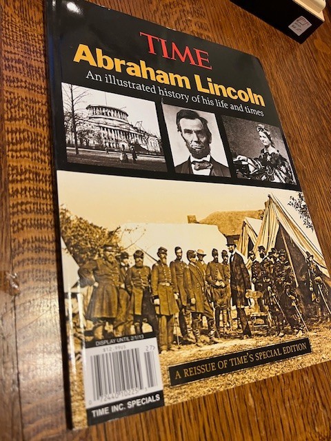 Time Abraham Lincoln Illustrated History of his life reissue special edition