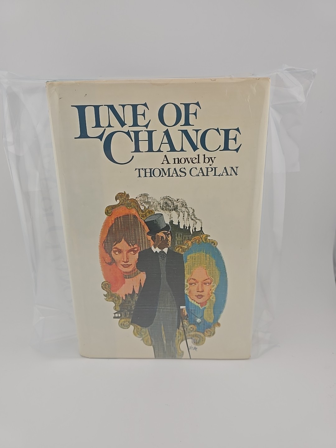 Line of Chance by Thomas Caplan – SIGNED First Edition Hardcover w/ Dust Jacket