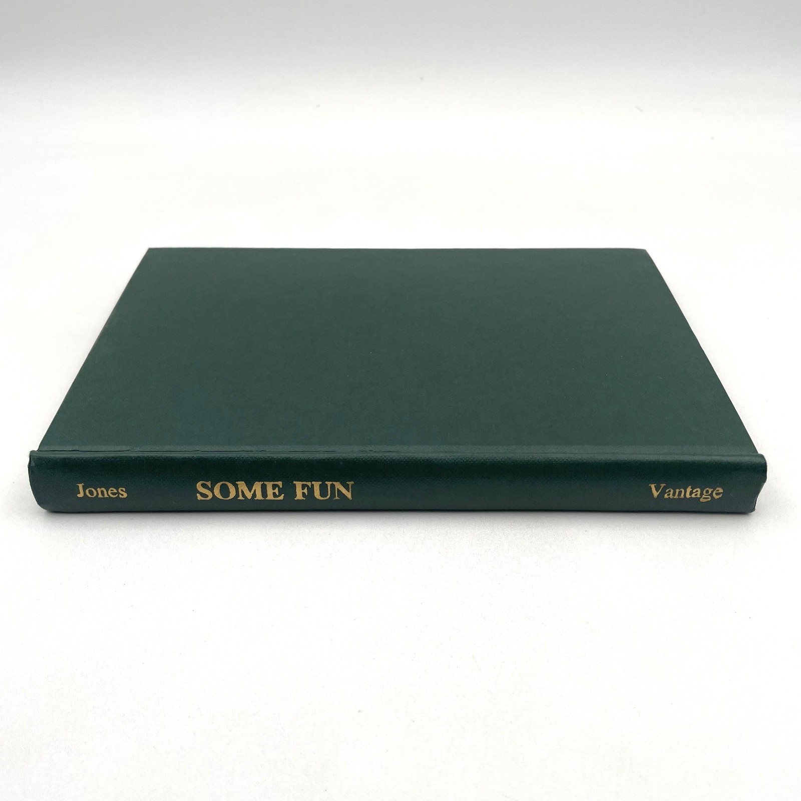 SIGNED Some Fun 1980 First Edition John Wiley Jones Autobiography Chemical