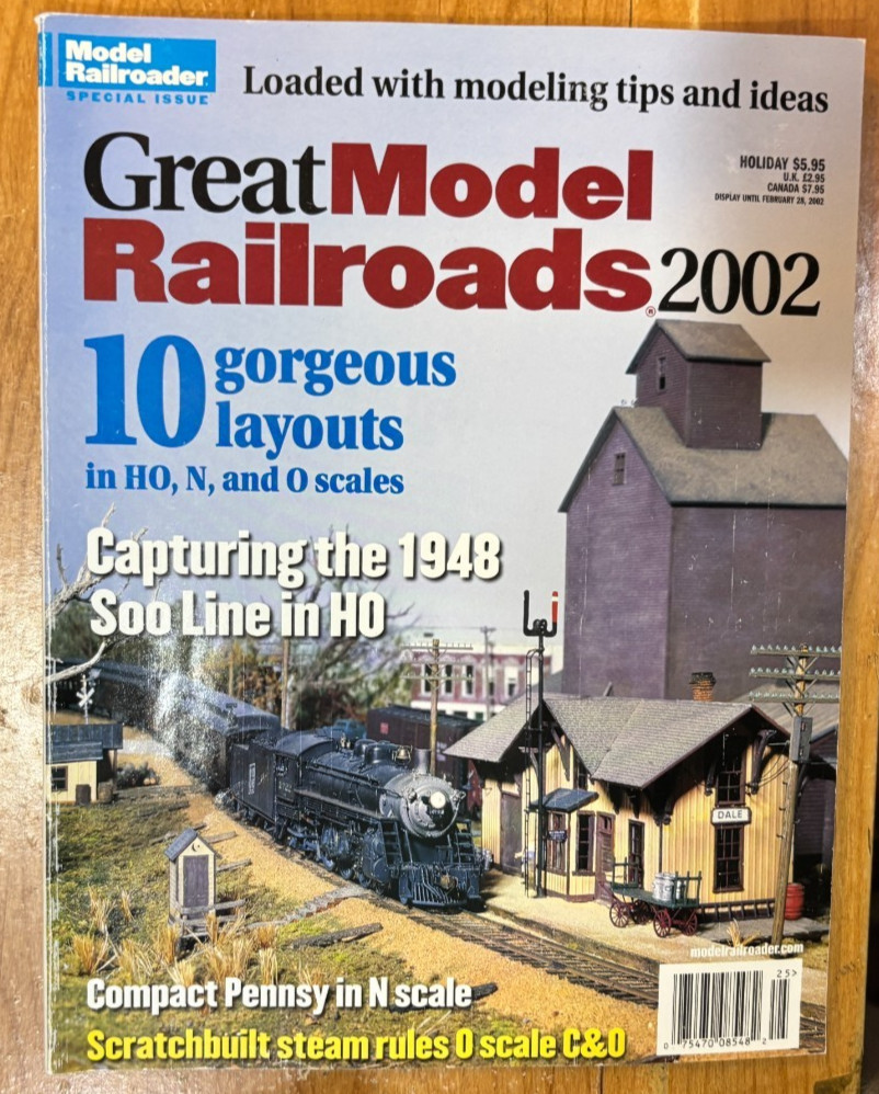 Model Railroader Magazine Presents Great Model Railroads 2002