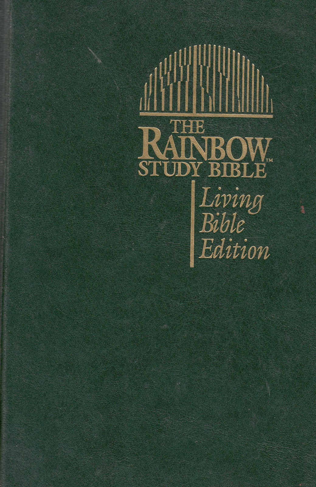 The Rainbow Study Bible: Living Bible Edition (Green Imitation Leather)