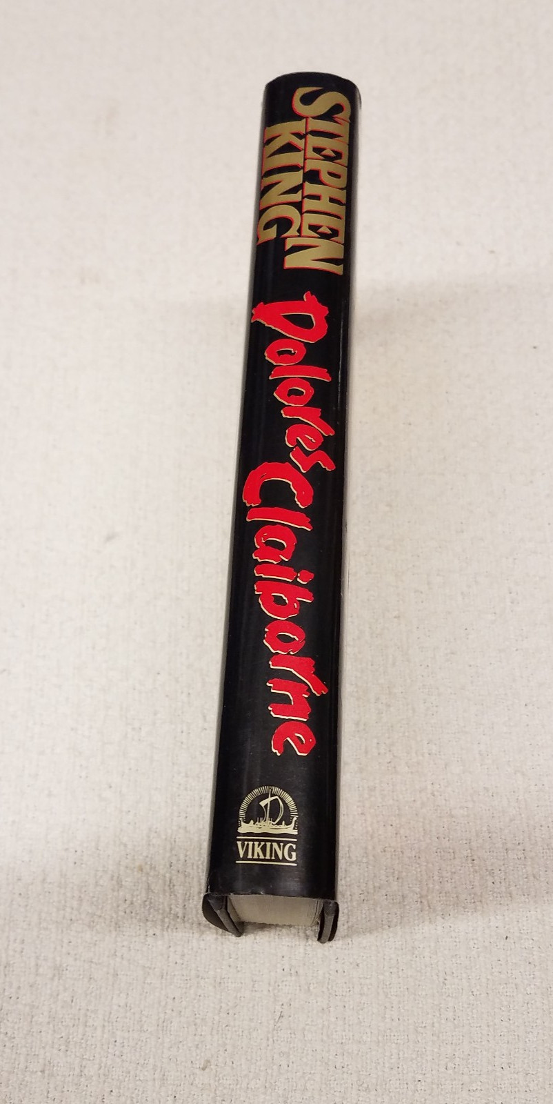 STEPHEN KING hardcover DOLORES CLAIBORNE COPYRIGHT ©1993 First edtion