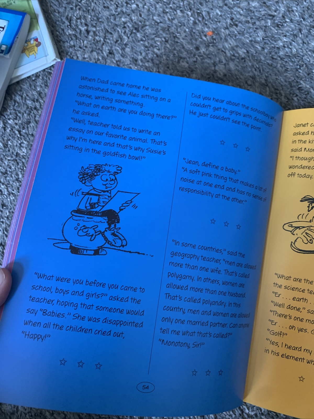 Dempsey parr “The Biggest ever joke book”Hardcover 247 Pages Great!! 2000