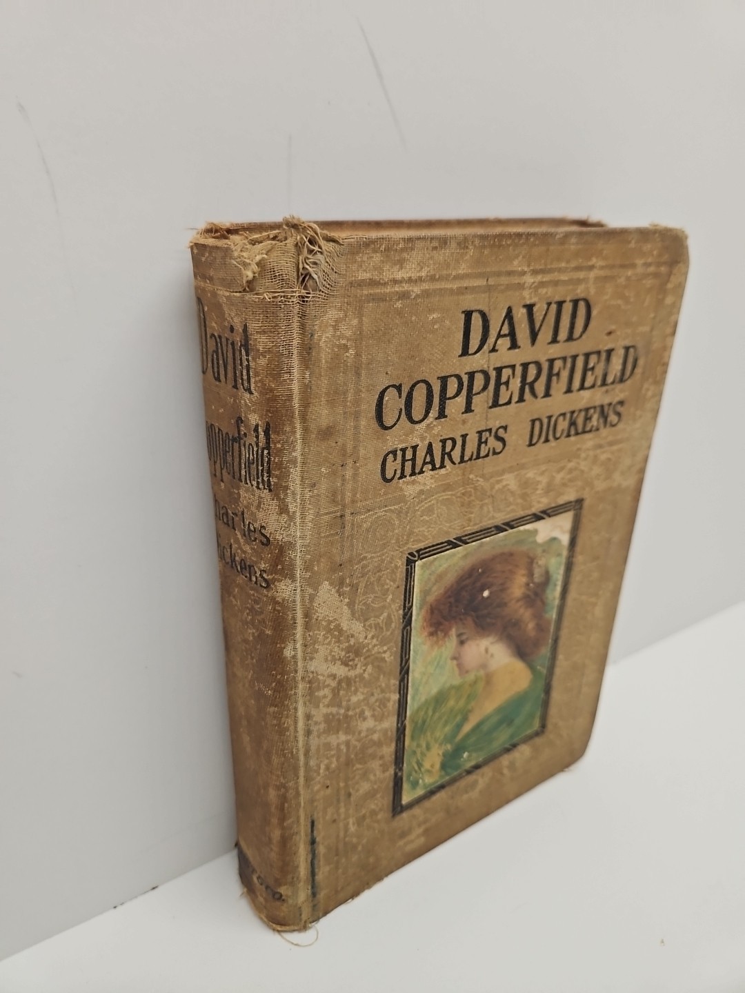 Vintage Early 1900’s David Copperfield HC Decorative Staging Aged