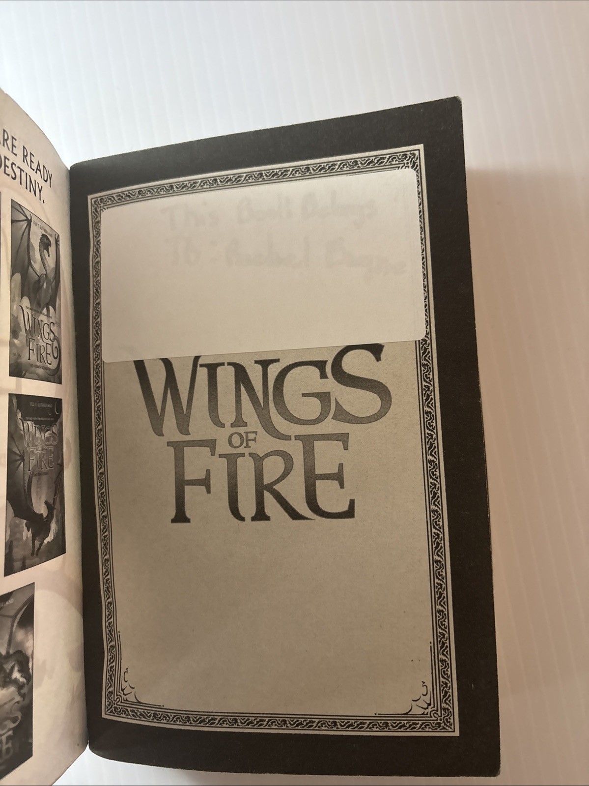 Tui T. Sutherland 6 Wings of Fire Books 1-6 In The Series