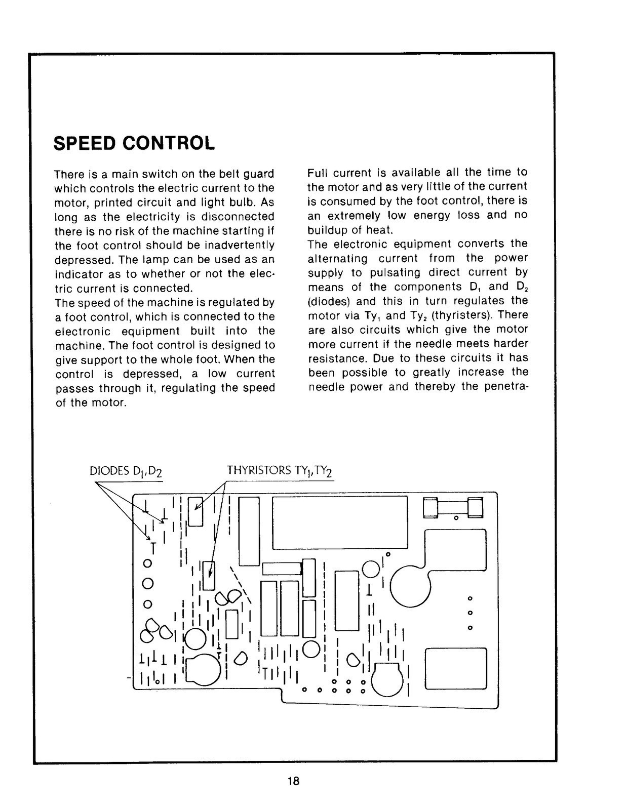 HUSQVARNA Viking 6000 Series Technical Service Manual – LOOP BOUND – COVERING