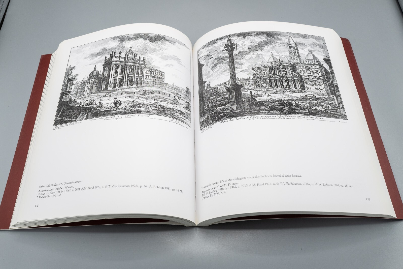 La Roma di Piranesi. La città del Settecento nelle grandi vedute by M. Gori