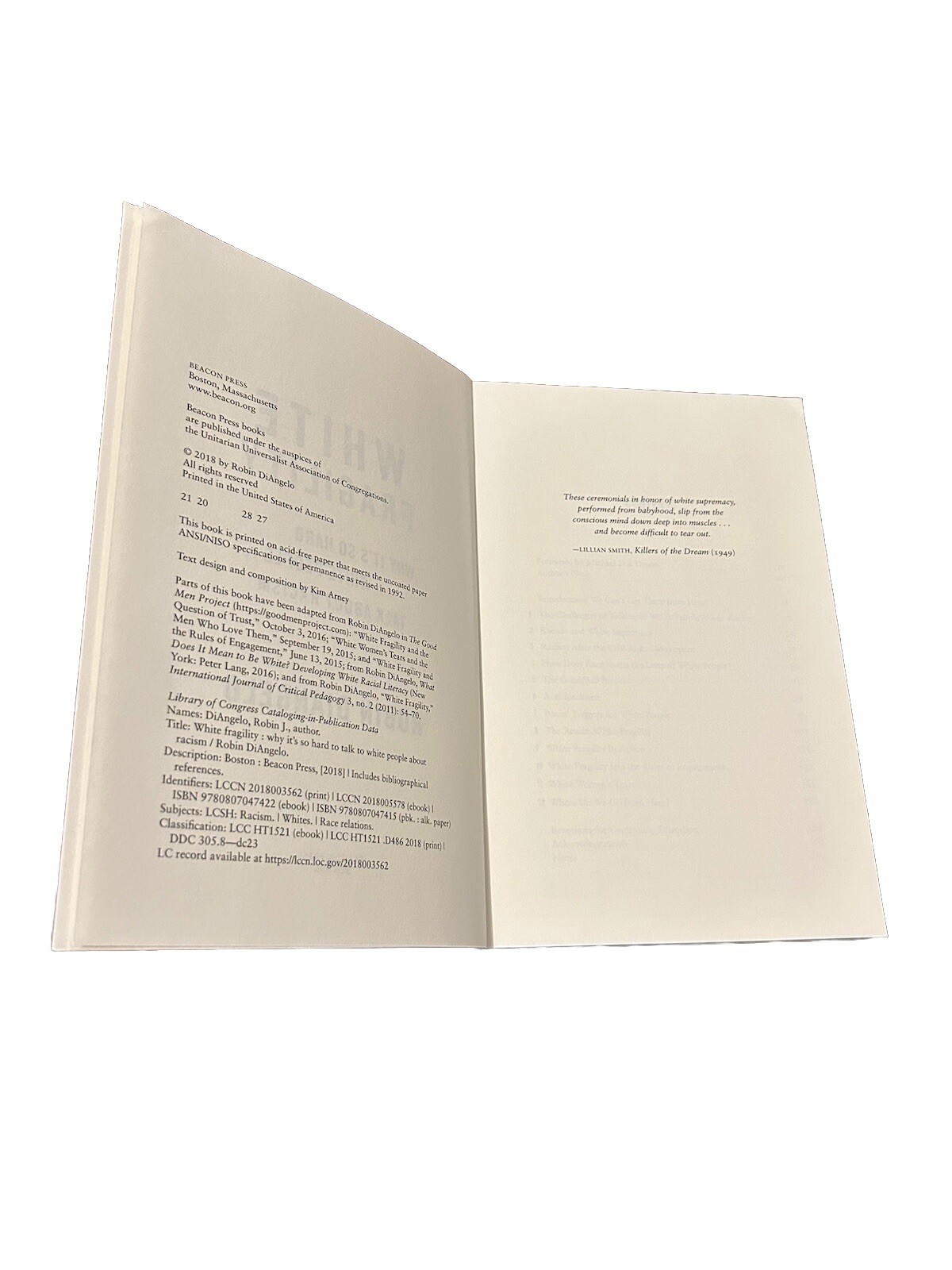 White Fragility by Robin DiAngelo Paperback Why It’s So Hard to Talk About Race