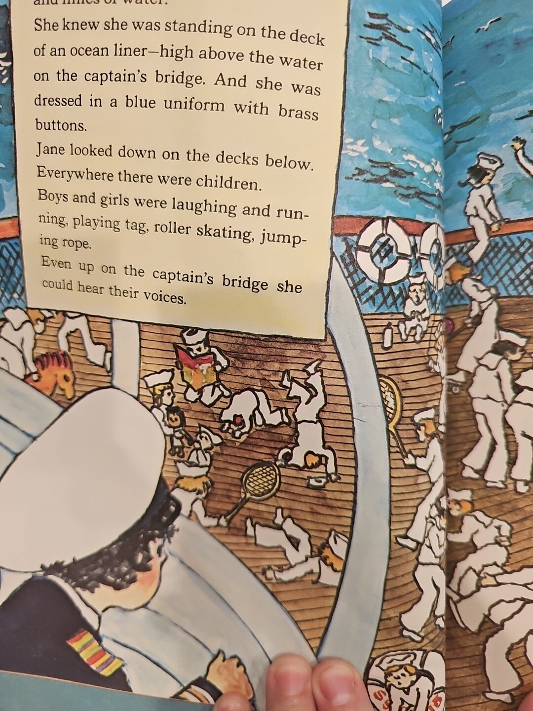 Hurray for Captain Jane! by Sam Reavin Parents Magazine Press 1971 Hardcover