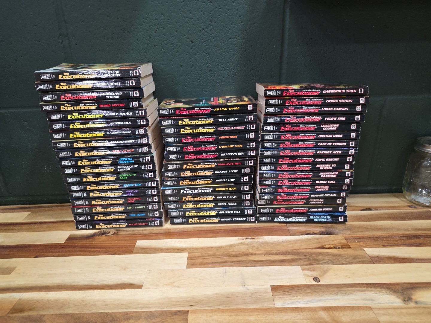 Set Series Lot of 49 Executioner books by Don Pendleton Mack Bolan 321-369