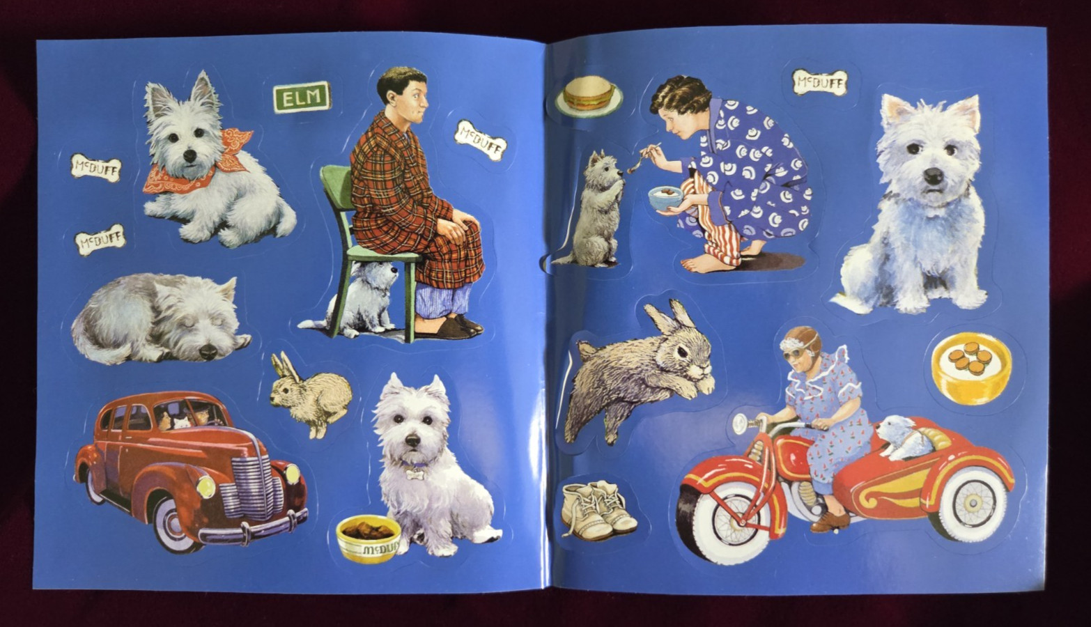 McDuff & Friends Board Book Boxed Set Rosemary Wells Susan Jeffers w/ Stickers