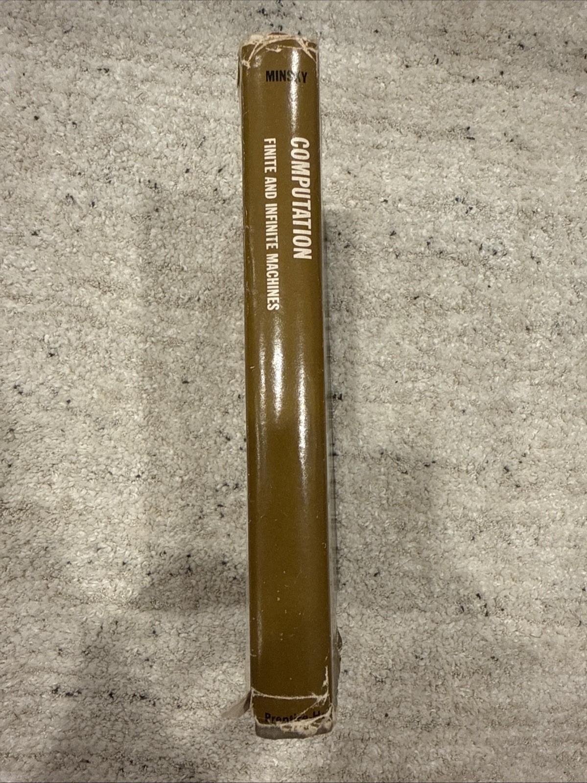 Computation: Finite and Infinite Machines Minsky Prentice Hall 1967 Hard Cover