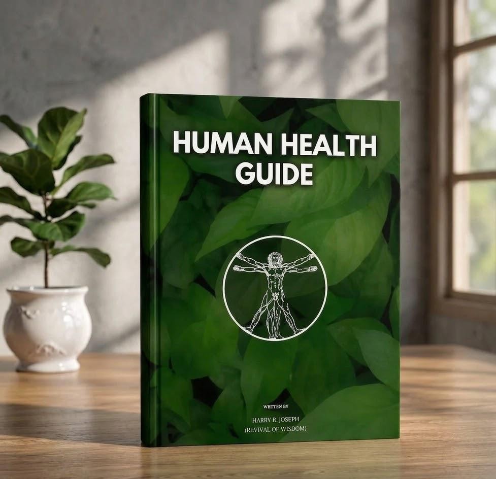 Human Health Guide | Natural Wellness & Spiritual Growth Paperback Book