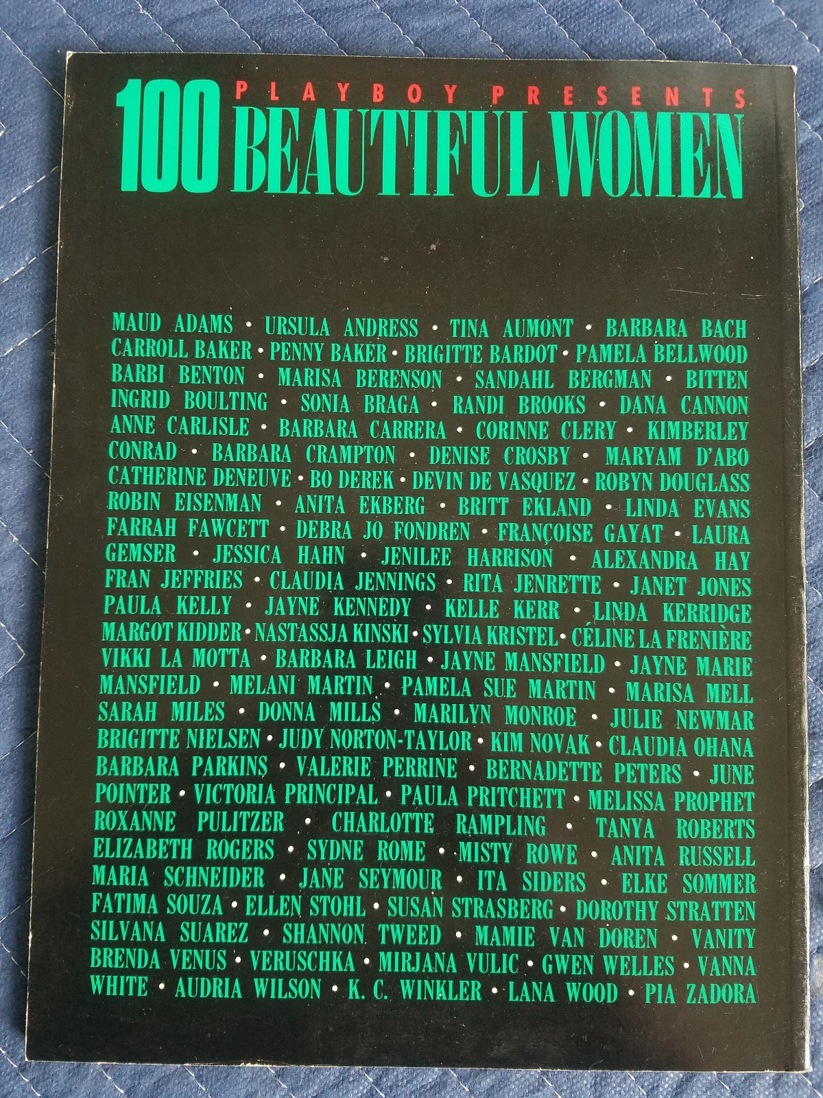 Playboy Press Special Collectors Edition – 100 BEAUTIFUL WOMEN 1988