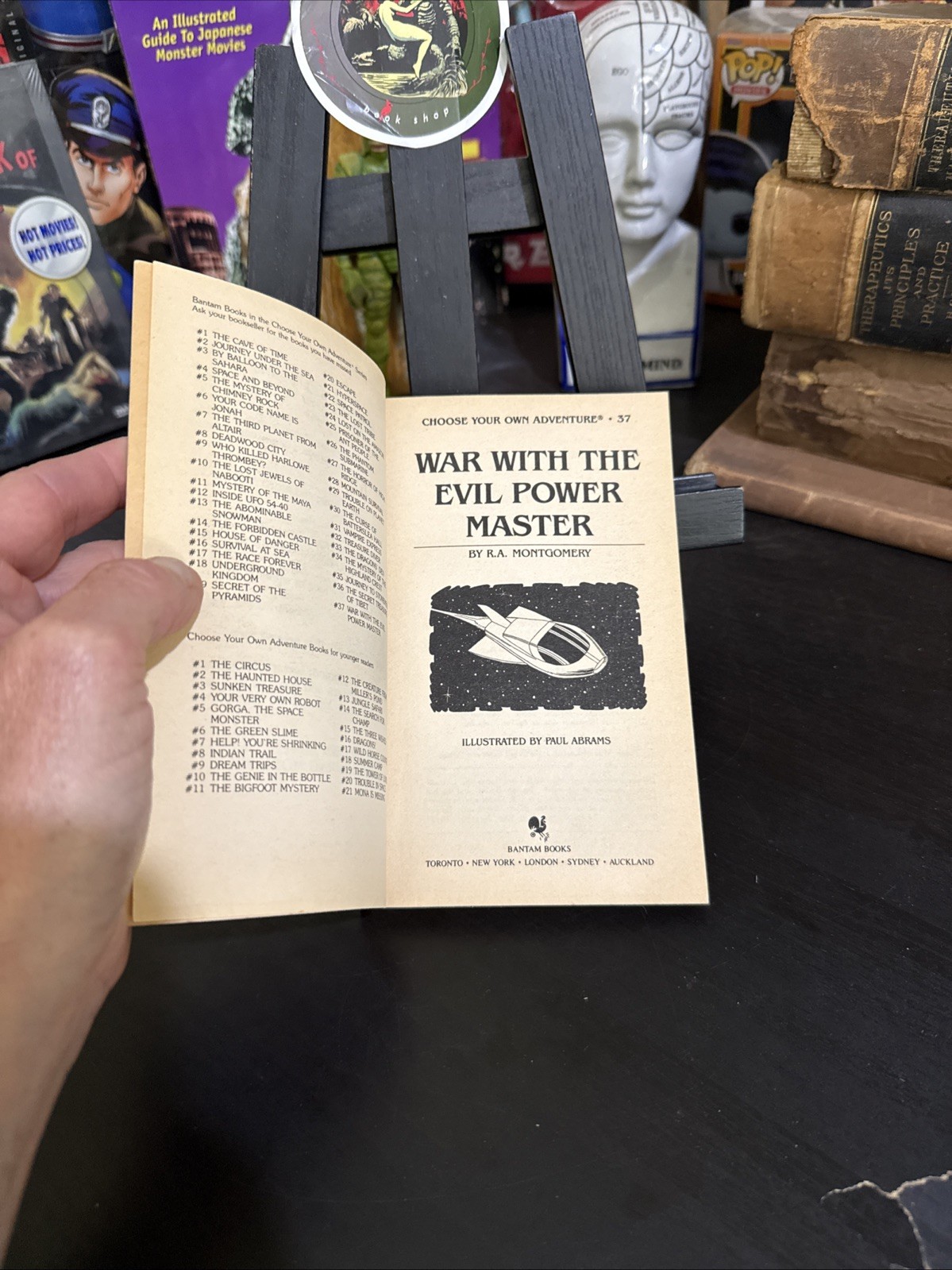 Choose Your Own Adventure #37 War With the Evil Power Master – 1984 1st Edition