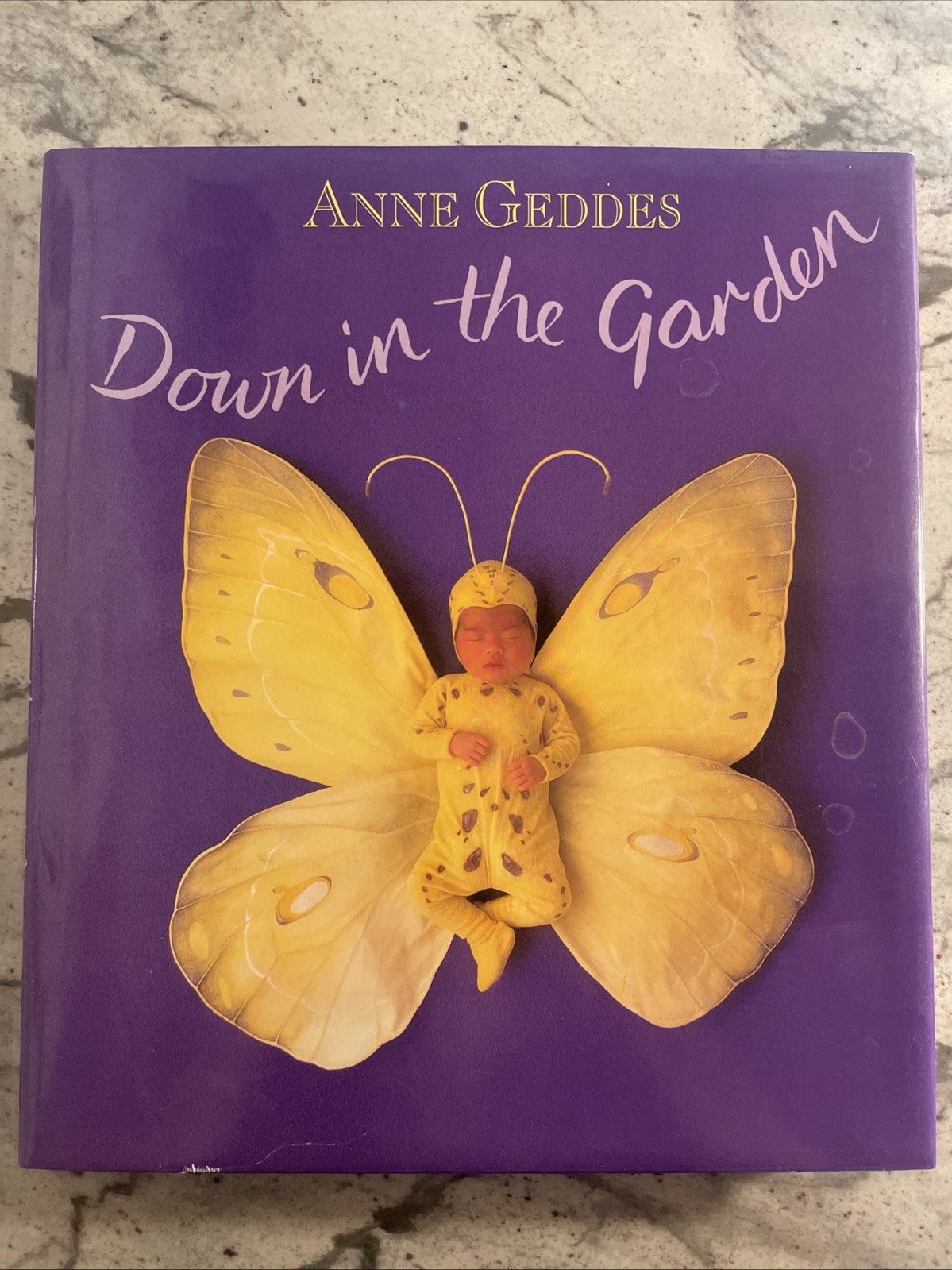 Anne Geddes Down in the Garden Hardcover Book Babies