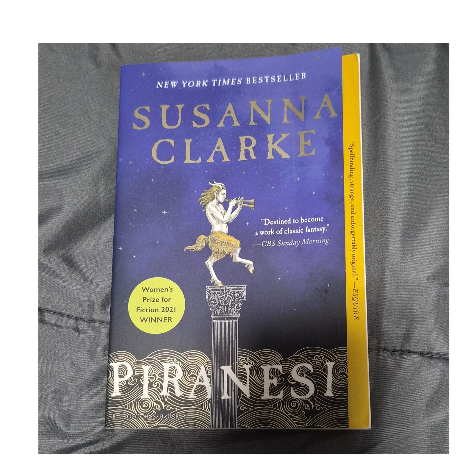 Piranesi by Susanna Clarke, Bloomsbury, Paperback, English, Fantasyl