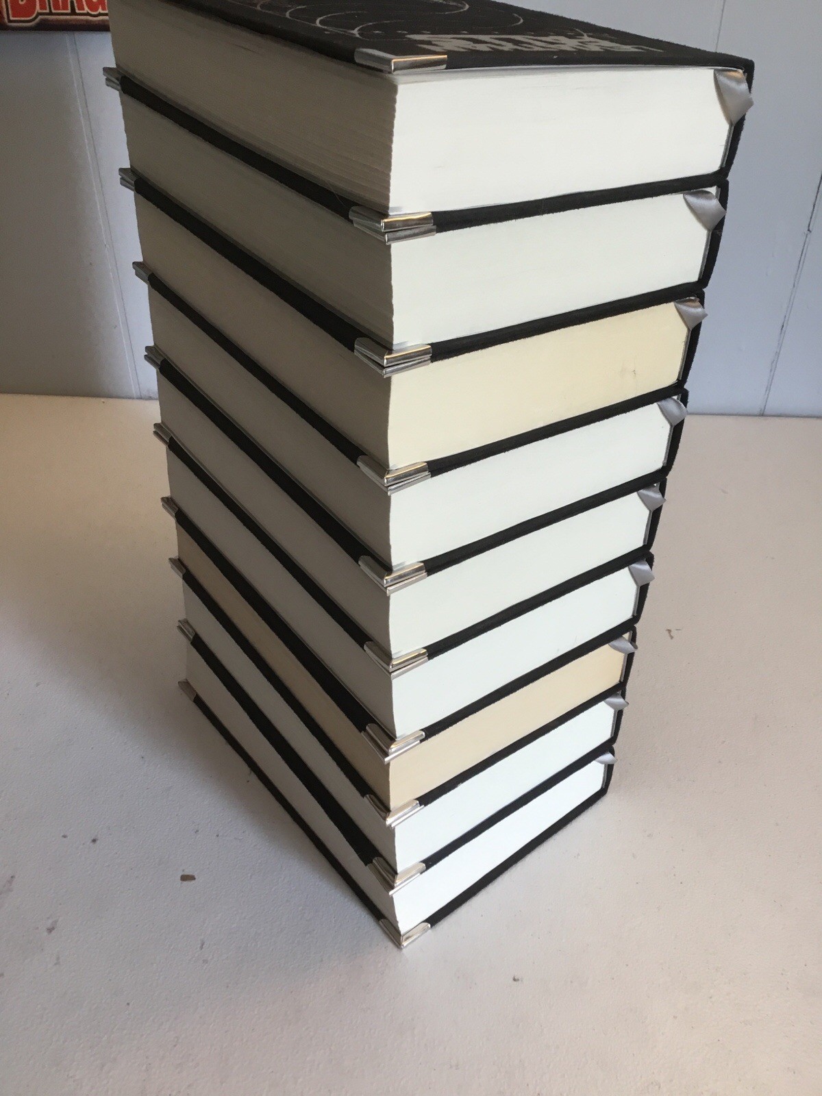 The Complete Expanse, James S. A. Corey, Special Edition, Custom Bound in Suede