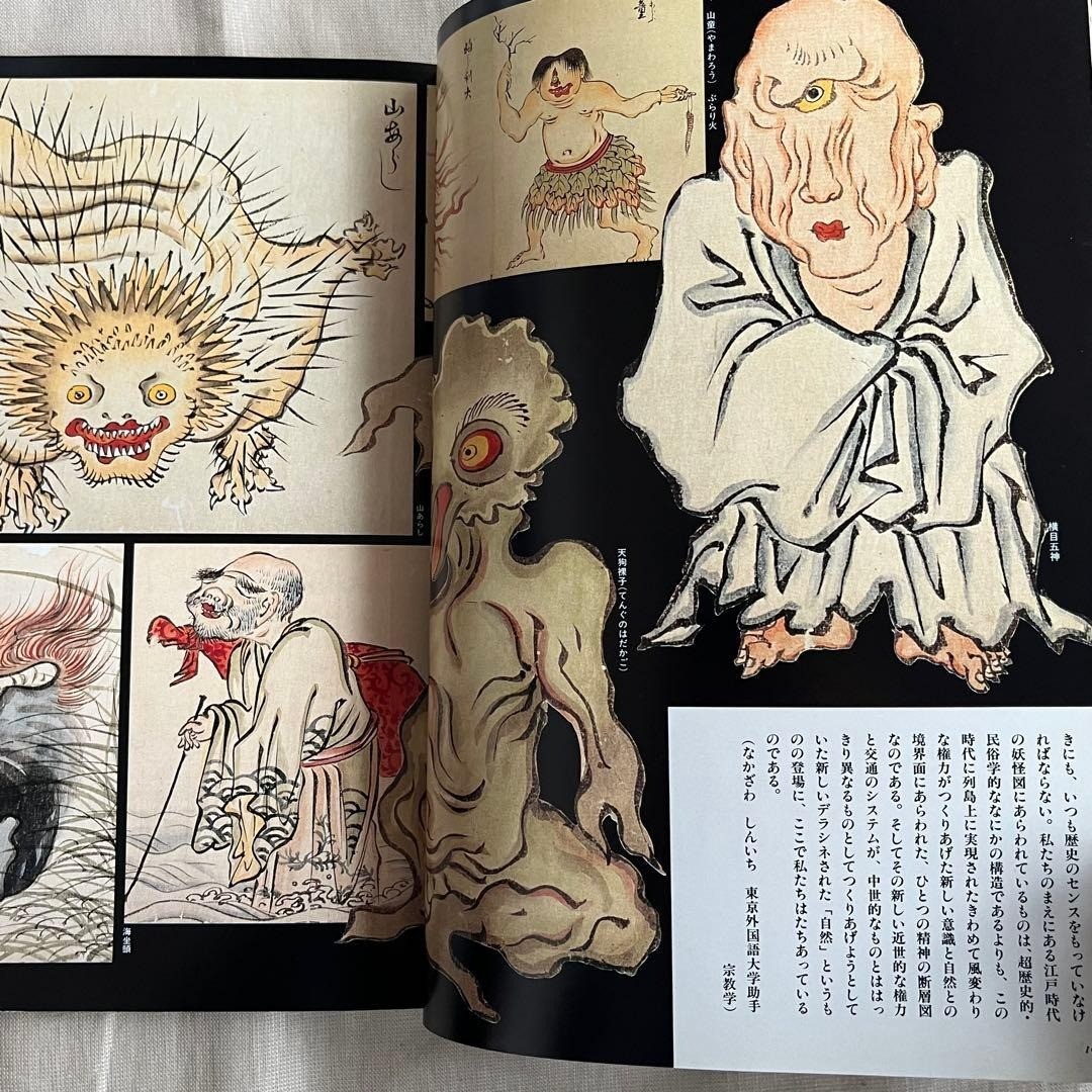 Vintage 1987 Japanese Yokai Art Book Demons Goblins Kappa Tattoo Reference