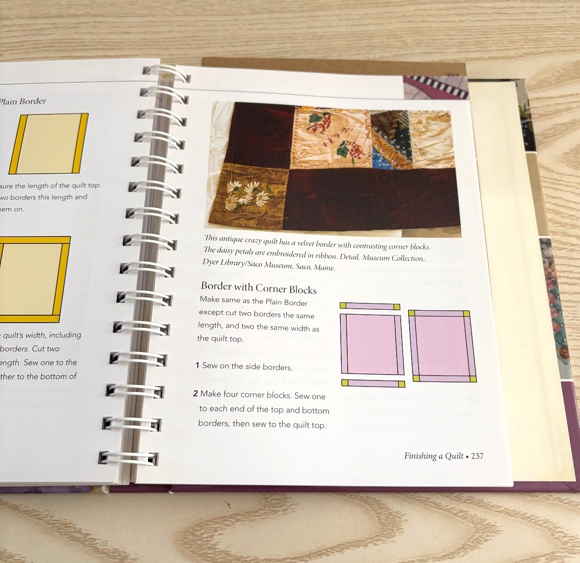Crazy Quilting The Complete Guide Embroidery Hardcover Spiral Bound – Michler