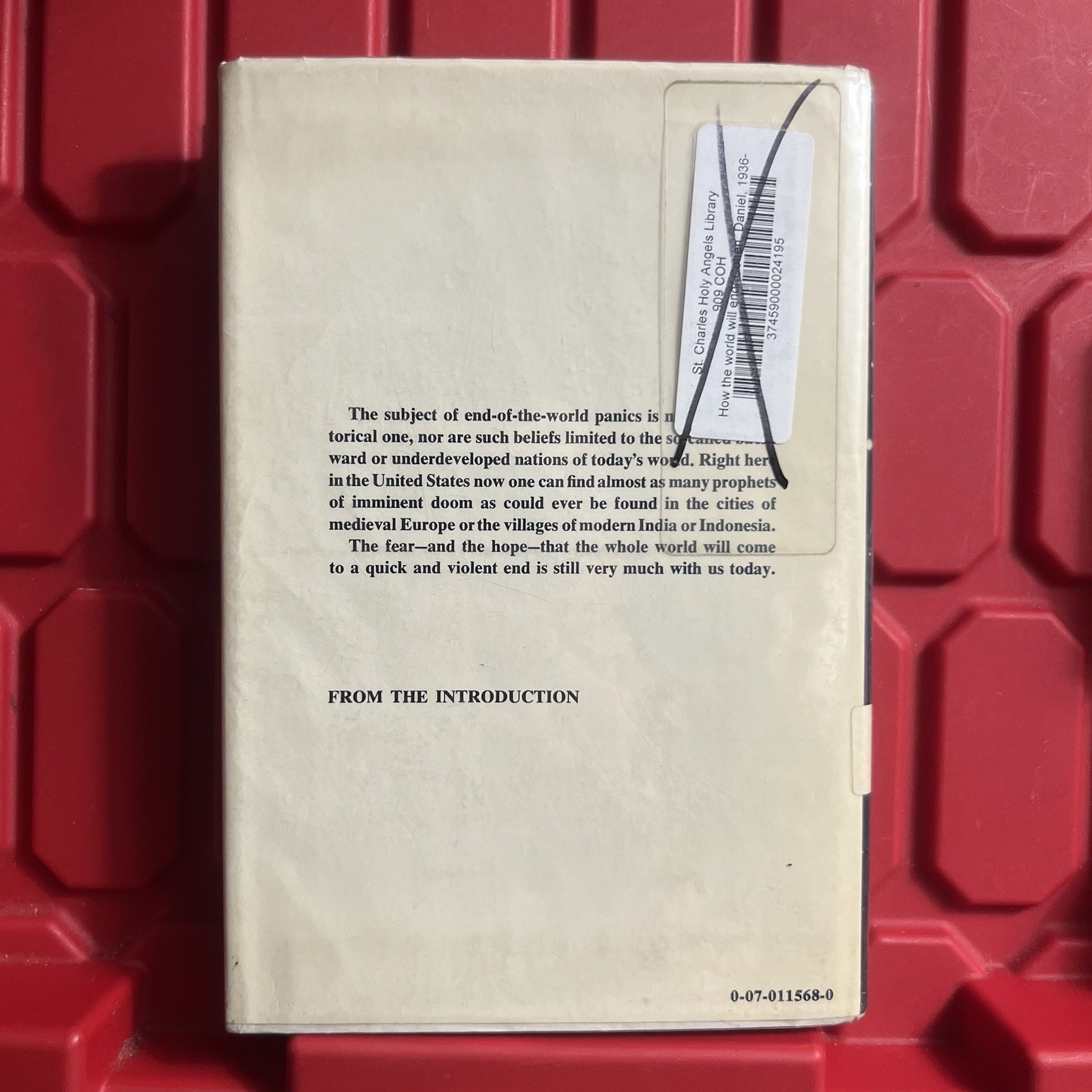 How The World Will End Daniel Cohen Hardcover Book Ex Library Vintage 1973