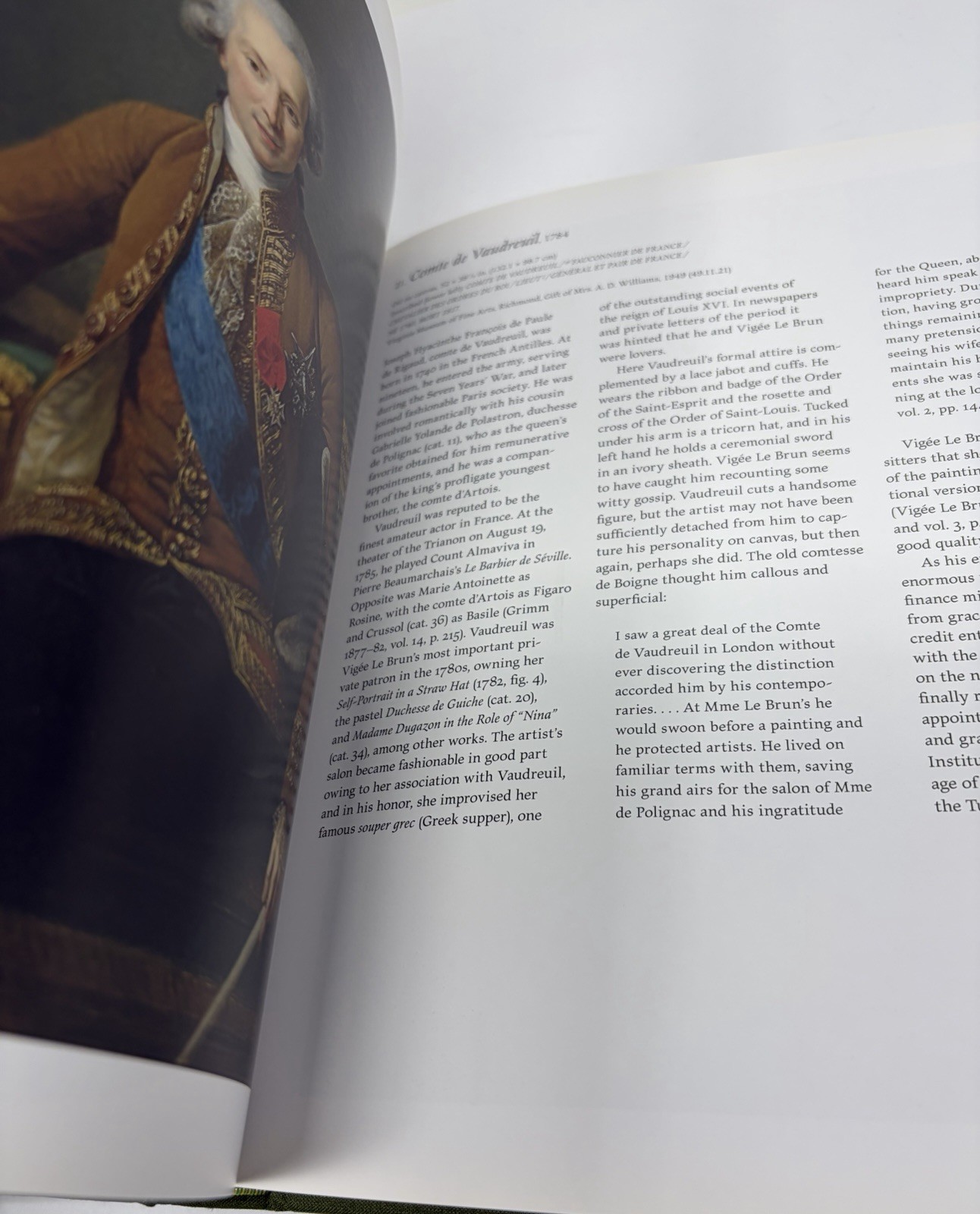 Elisabeth Vigée le Brun by Baetjer Lang & Baillio Hardcover Book French Painter