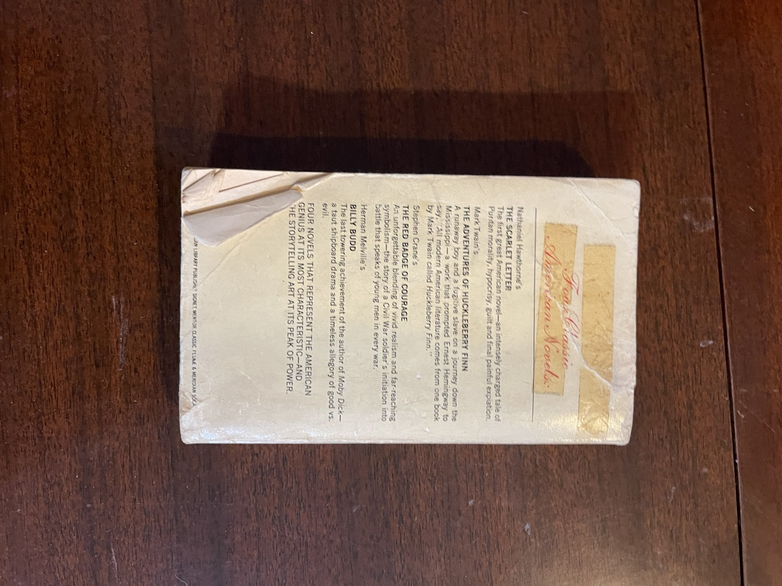 Four Classic American Novels – New American Library (Paperback, 1969)