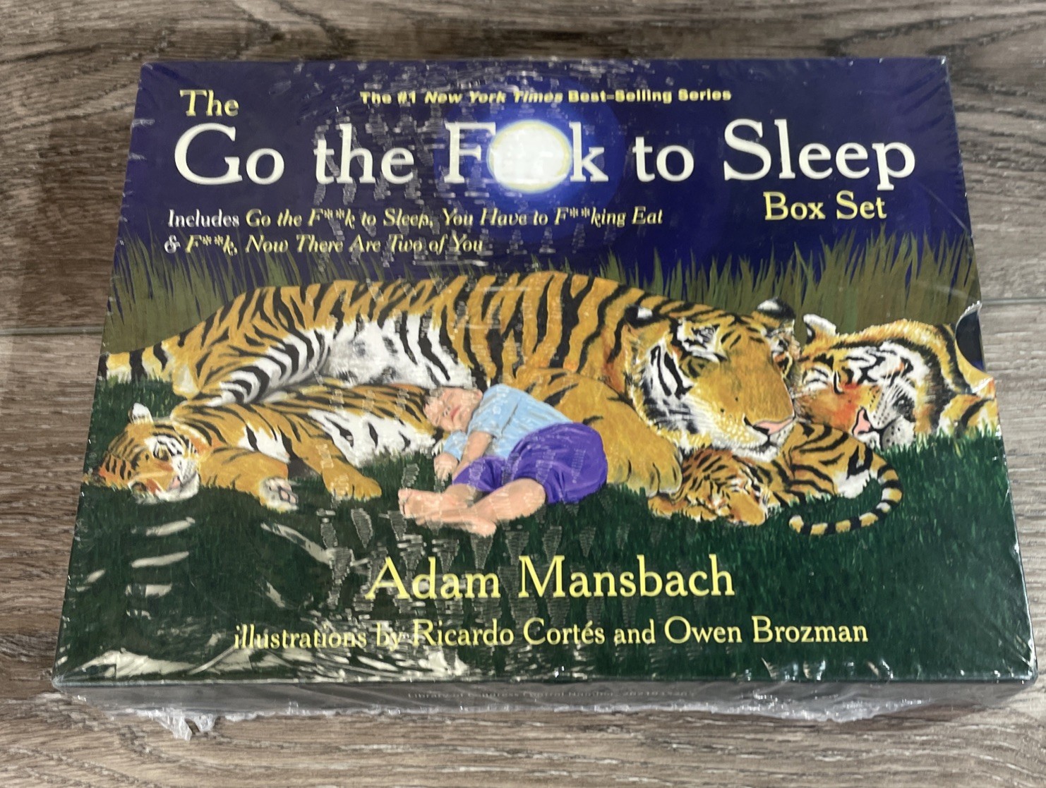 The Go the Fuck to Sleep Box Set by Adam Mansbach New Sealed