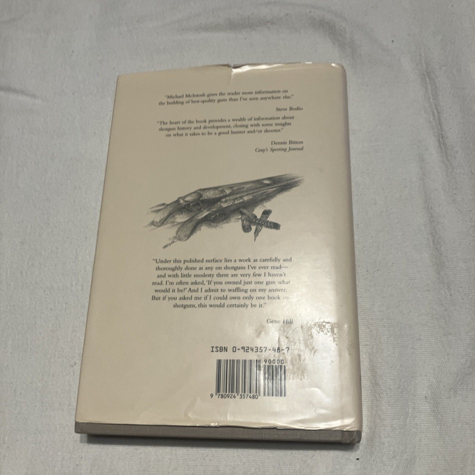 Shotguns And Shooting By Michael McIntosh, Hardcover And Dust Jacket