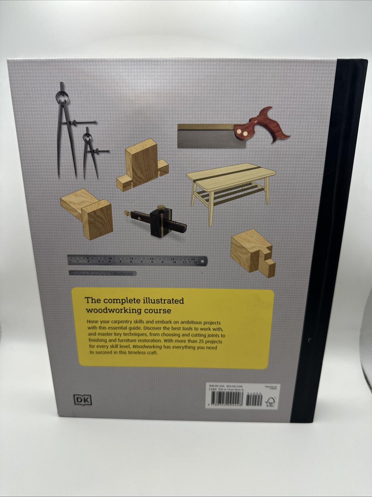 Woodworking : The Complete Step-By-Step Manual by DK (2024, Hardcover)