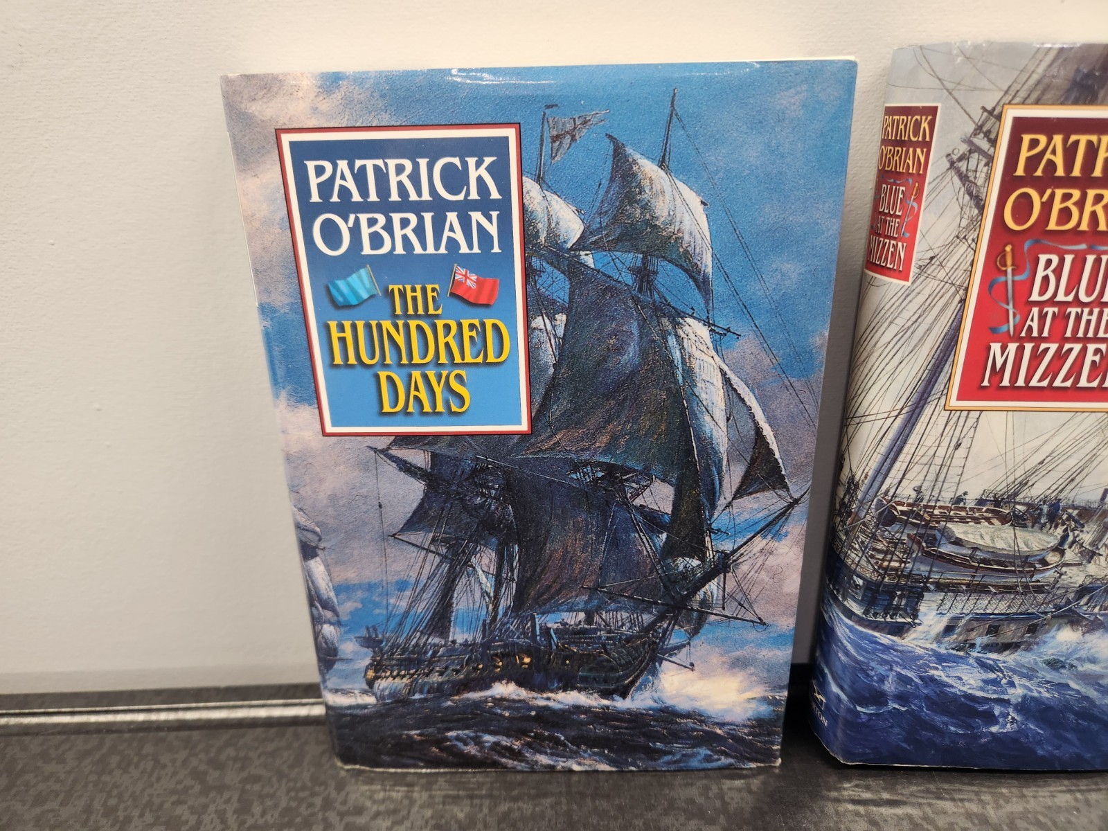 (2) Patrick O’Brian Books The Hundred Days Blue at the Mizzen Maturin 1st Ed HC