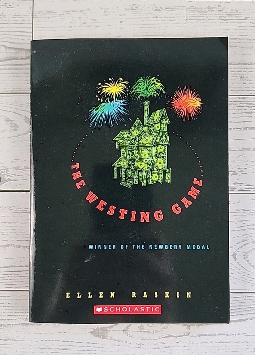 The Westing Game – by Ellen Raskin – Scholastic Paperback Very Good