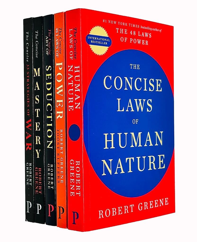The Modern Machiavellian Series 5 Books Collection Set By Robert Greene