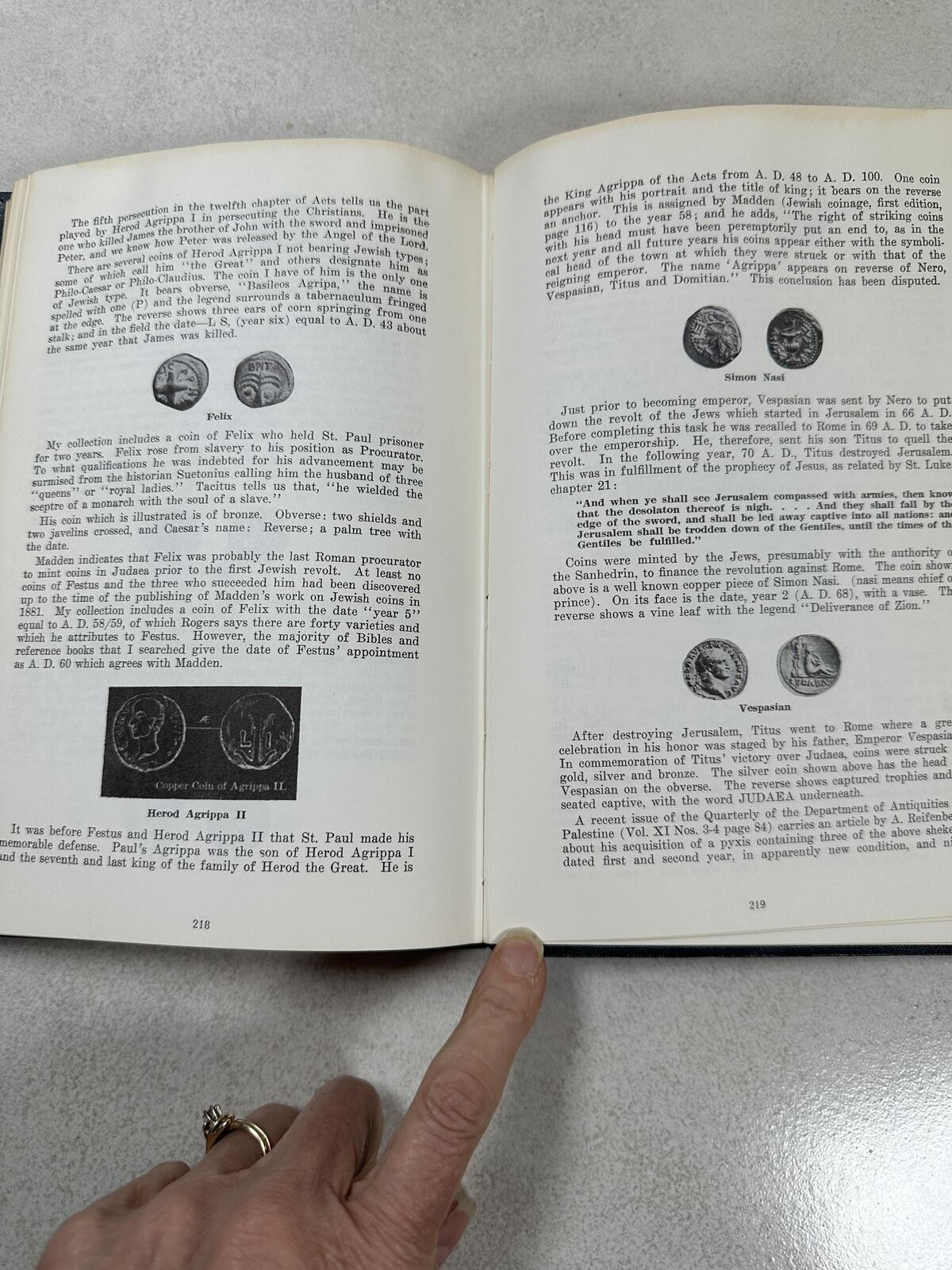 VTG 1960 Selections From The Numismatist Ancient Medieval Coins HC