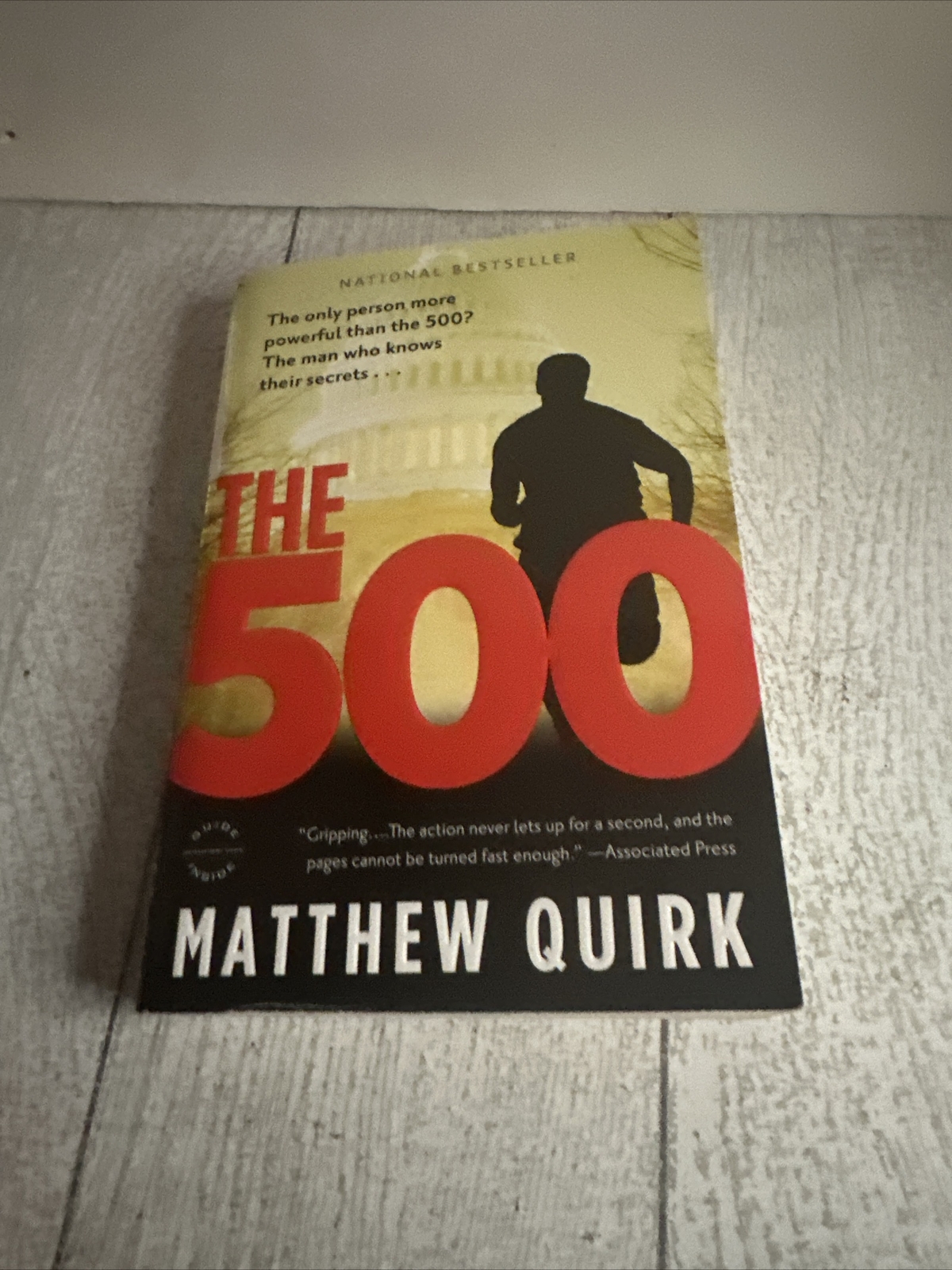 Mike Ford Ser.: The 500 : A Novel by Matthew Quirk (2013, Trade Paperback)