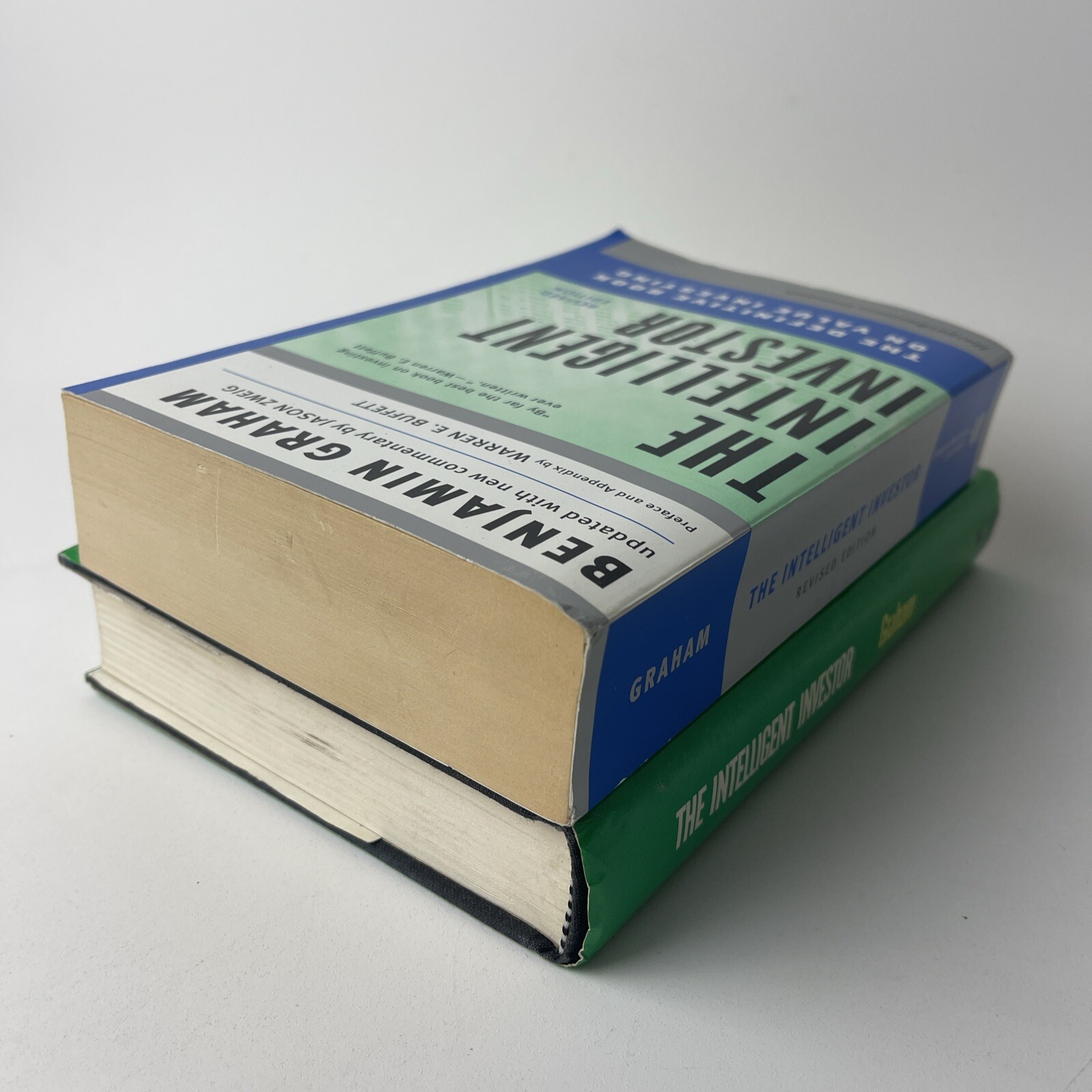 THE INTELLIGENT INVESTER BENJAMIN GRAHAM 4th Revised Warren Buffett – 2 BOOK LOT