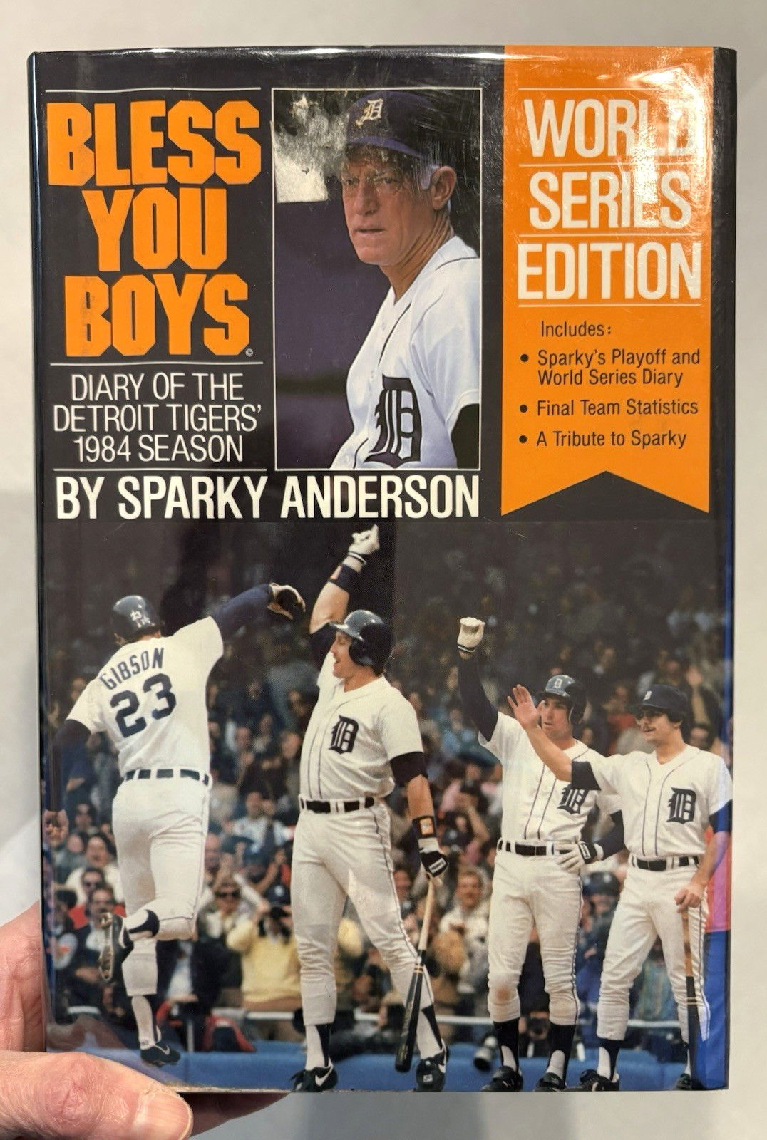 Bless You Boys: World Series Edition Sparky Anderson 1984 Detroit Tigers -HC VGC