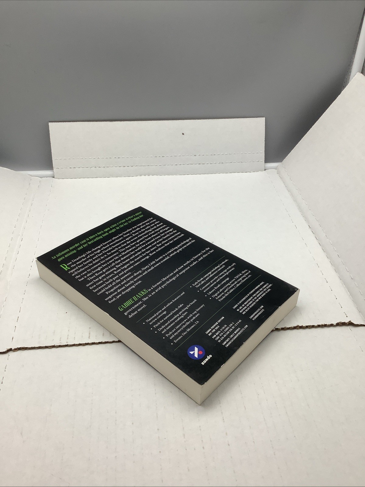Nasty Little Secrets – By: Gabble Hanks – ARC 6/16/2026 – Paperback – Acceptable