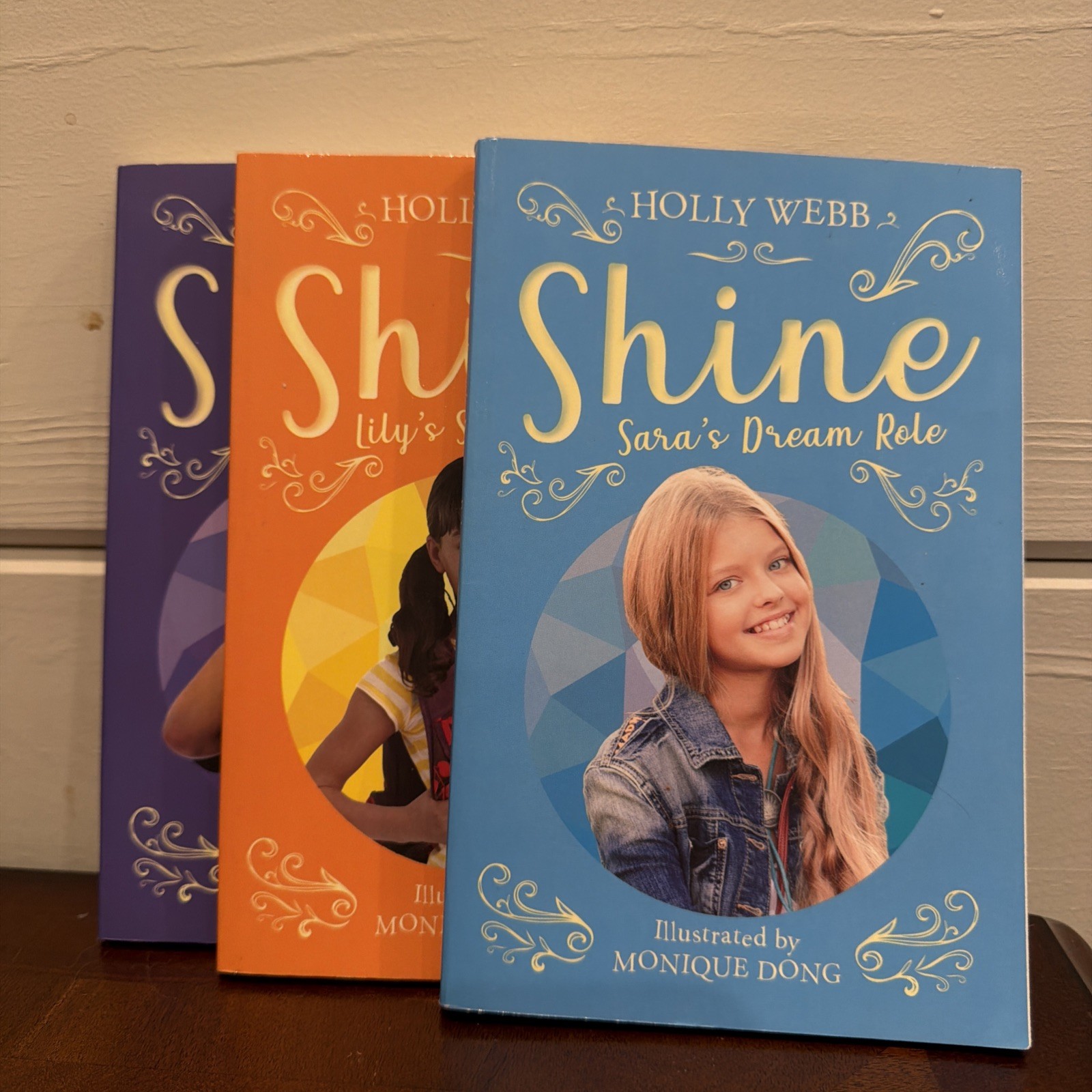 Holly Webb SHINE! Series 3-Book Lot Books 2-4 PB VG Sara Lily Bethany