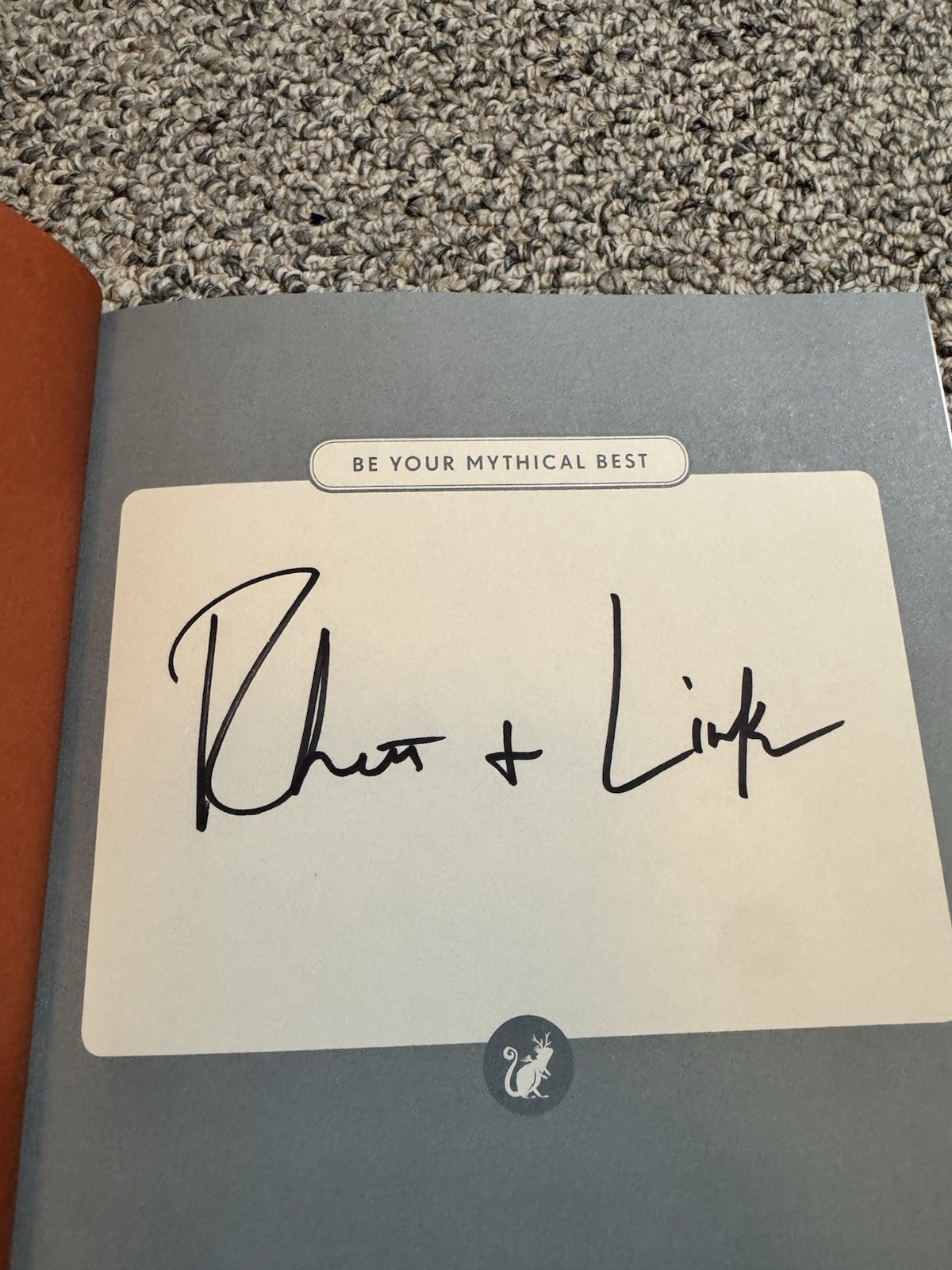 Rhett & Link’s Book of Mythicality Signed by Rhett & Link HC Illustrated