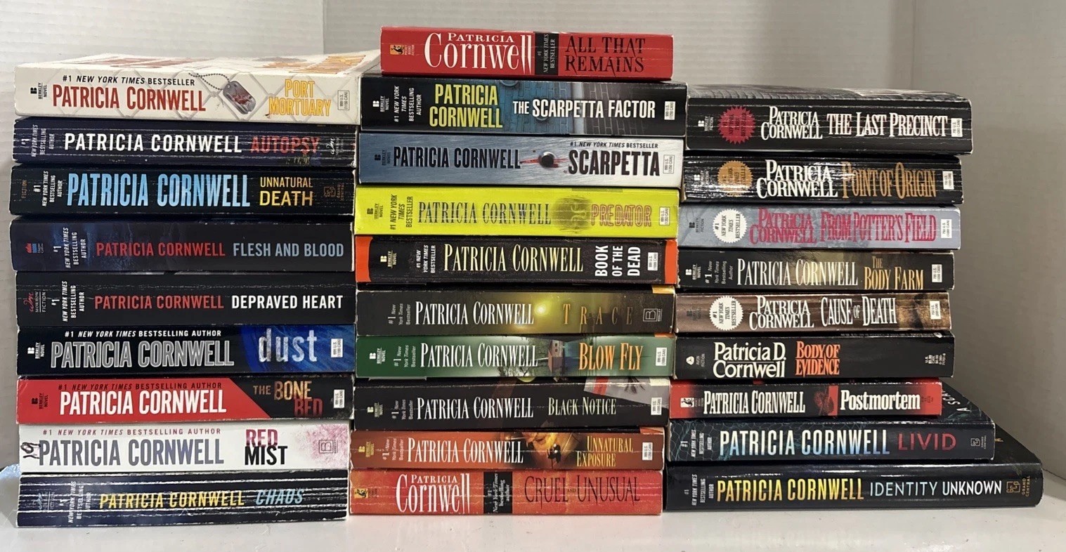 Complete Series Set KAY SCARPETTA Books 1-28 By Patricia Cornwell Lot Prime TV