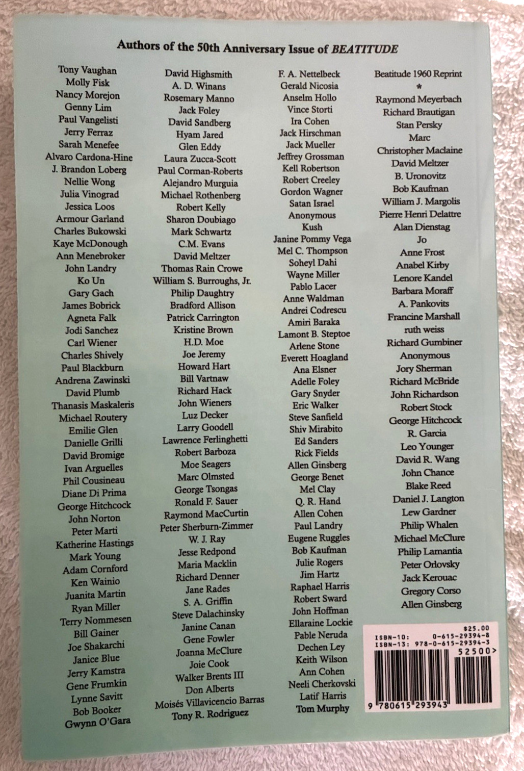 Beatitude Golden Anniversary 1959-2009 (Beatitude Literary Magazine, Volume 50)