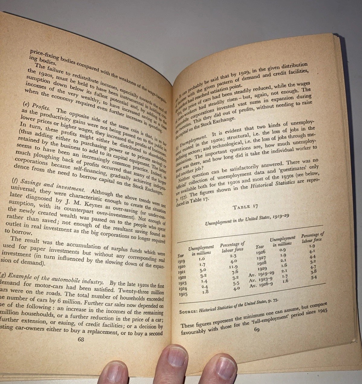 American Economy Between the World Wars SC Jim Potter 1974 Anchor Press Good
