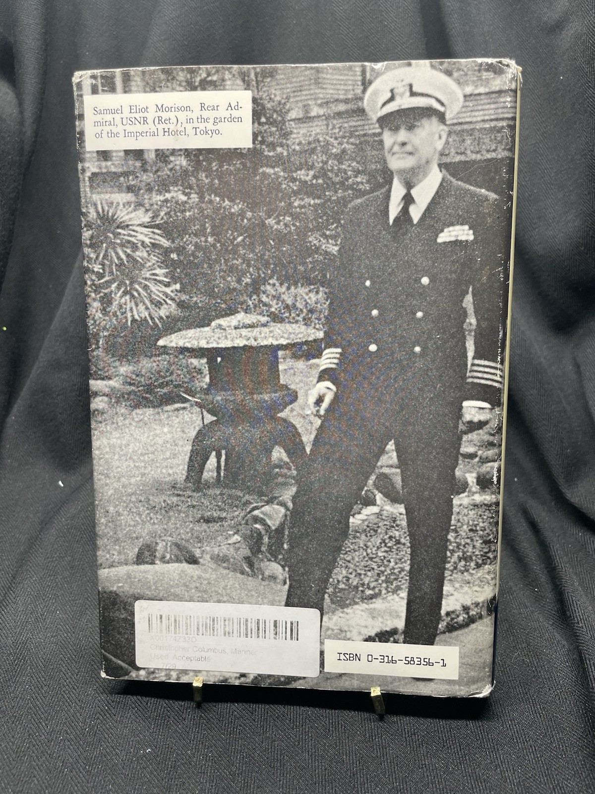 Christopher Columbus Mariner by Samuel Eliot Morison Hardcover Book