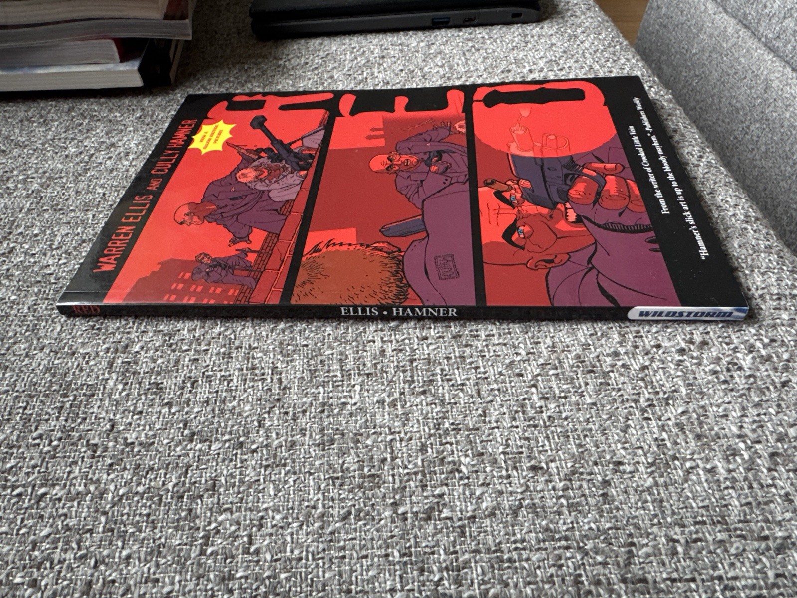 RED DC Comics WB by Warren Ellis & Curly Hammer (2009) Wildstorm Graphic Novel