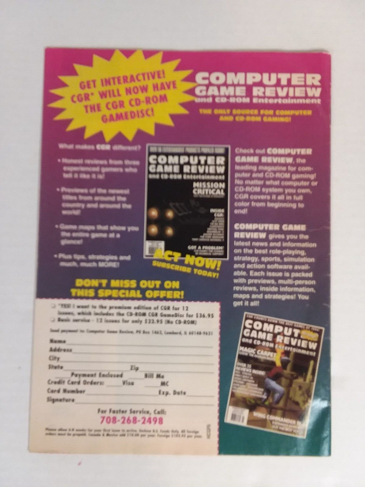 CGR’s Guide to Dark Forces Magazine 1994 PC Game Lucasfilm ephemera STORMTROOPER
