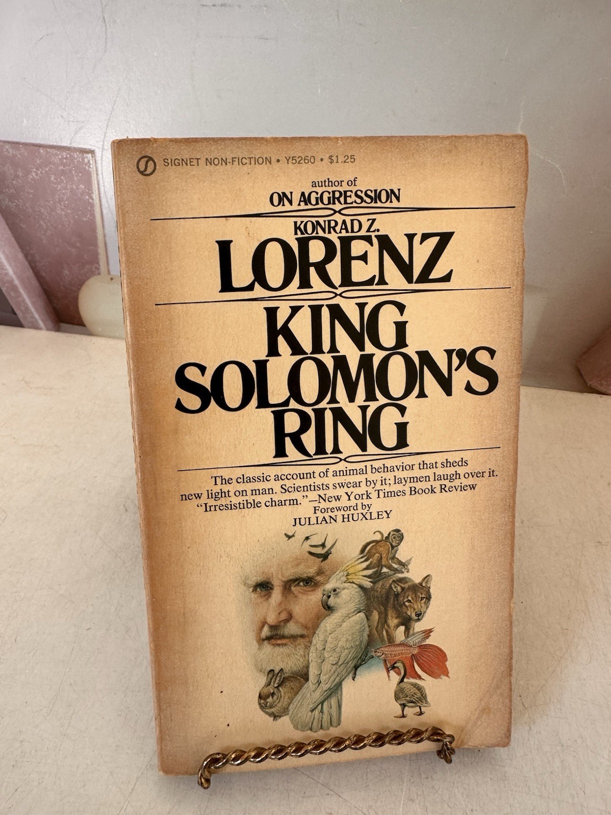 King Solomon’s Ring (Mentor Series) Reissue edition by Lorenz, Konrad (1991) M..