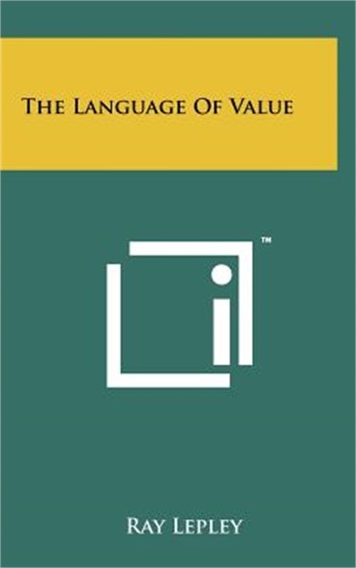The Language of Value (Hardback or Cased Book)