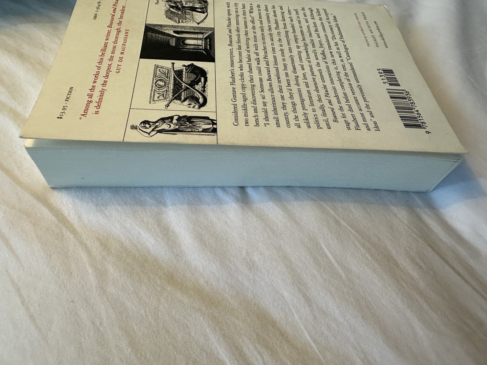 Bouvard and Pecuchet by Gustave Flaubert Paperback Dalkey Archive Press