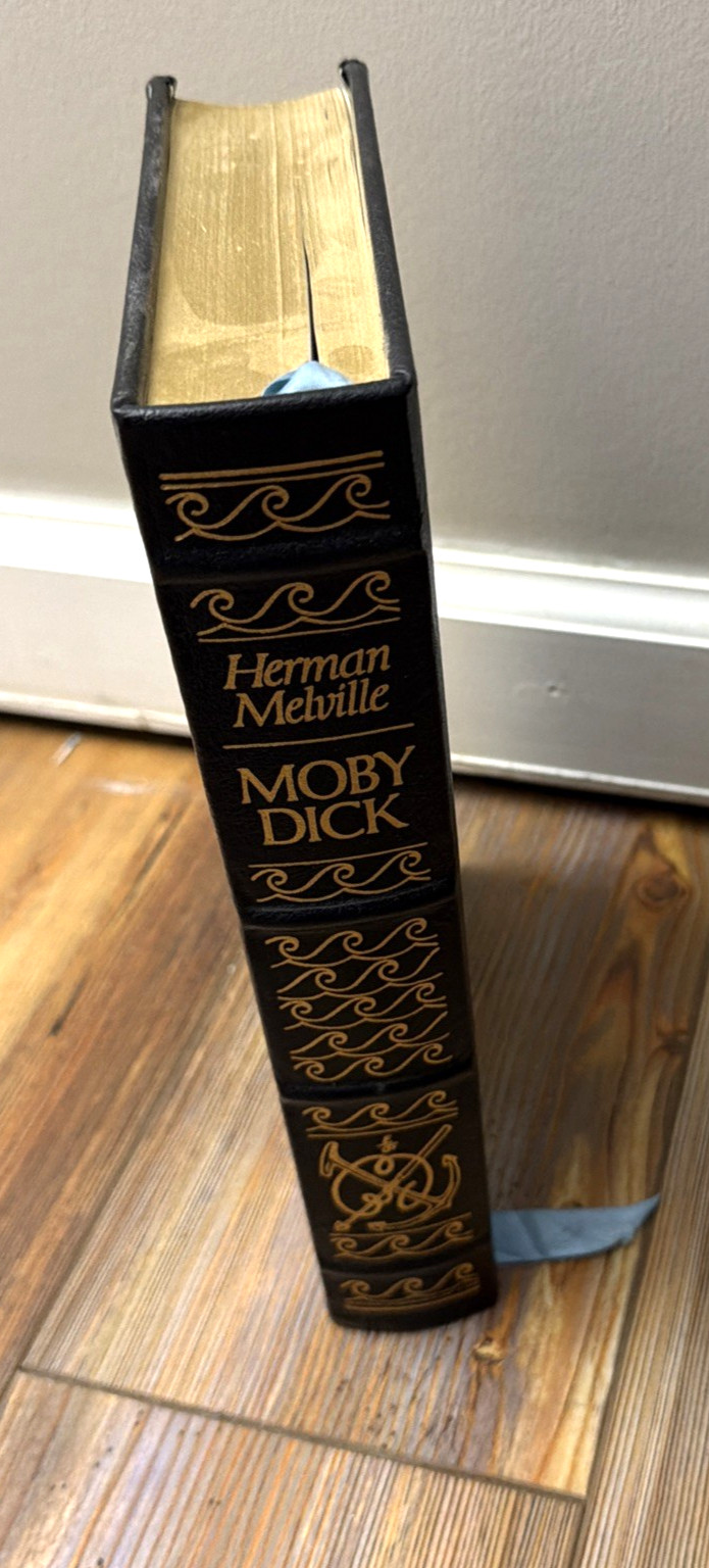 Moby Dick The Whale by Herman Melville Easton Press 1977 Leather Hardcover NEW